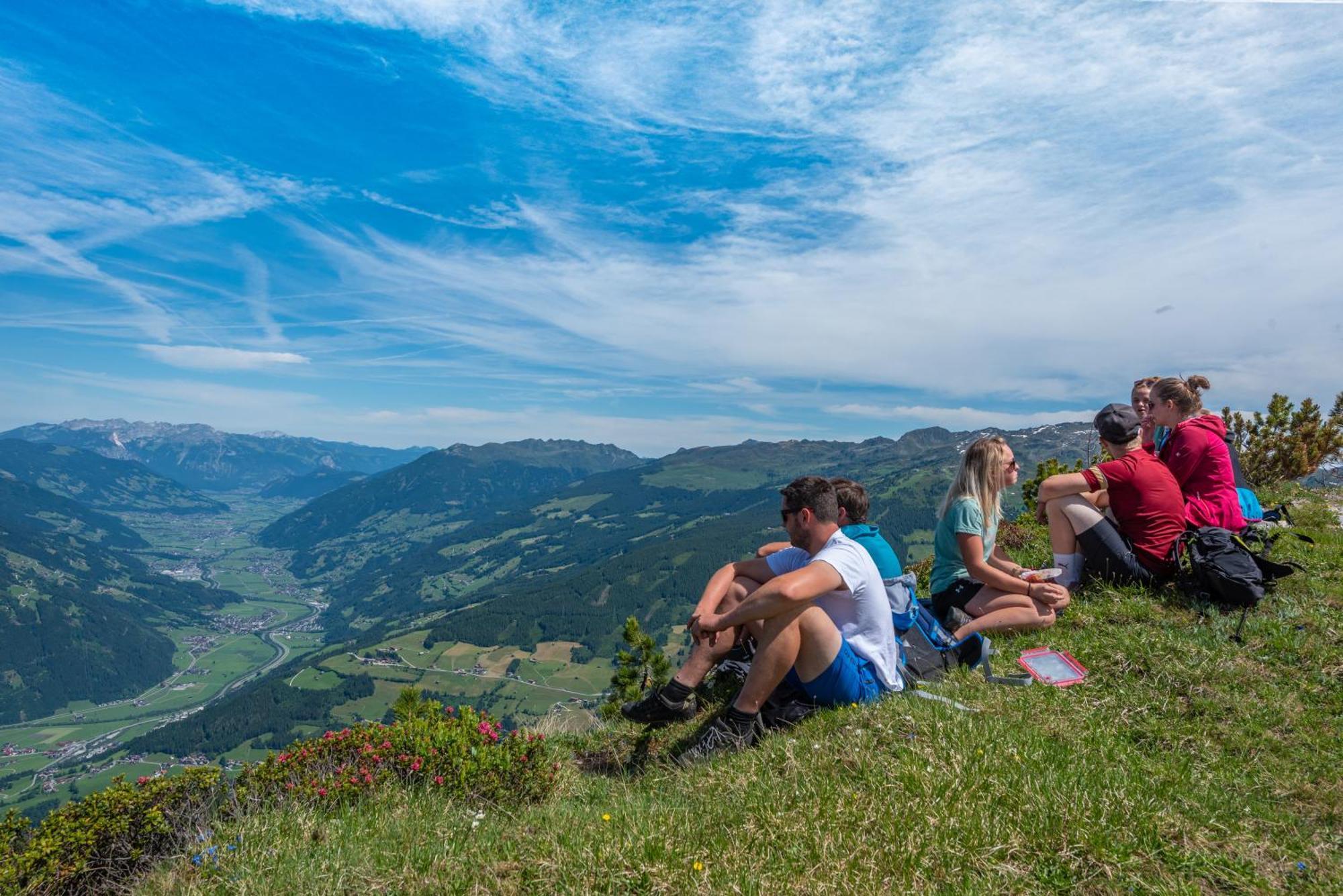 היינצנברג Ferienwohnung Ausblick Zillertal מראה חיצוני תמונה