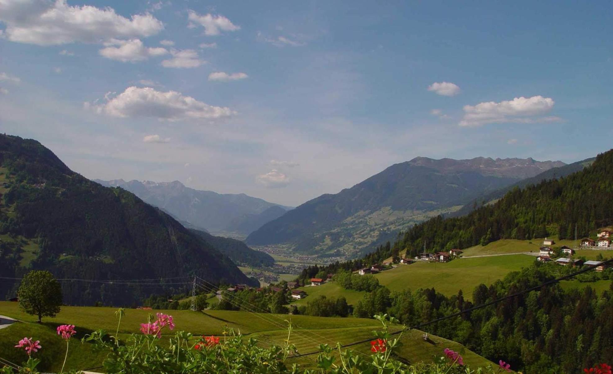 היינצנברג Ferienwohnung Ausblick Zillertal מראה חיצוני תמונה